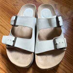 Altar'd State Cream Sandals